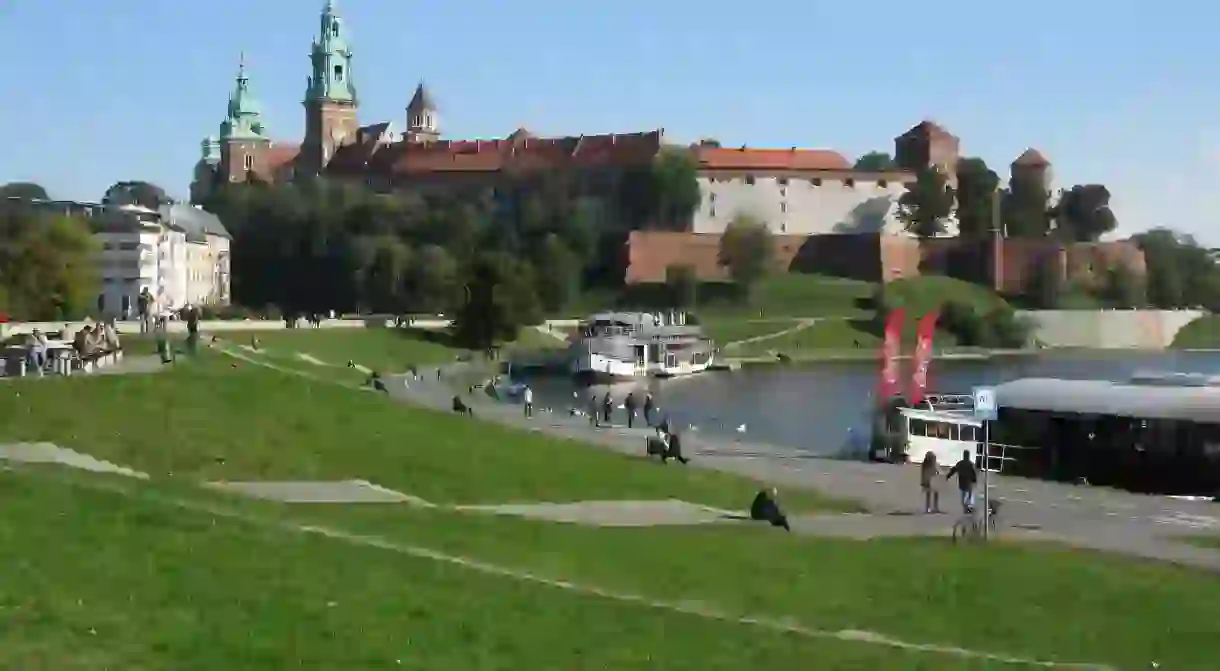 Vistula River and Wawel Castle