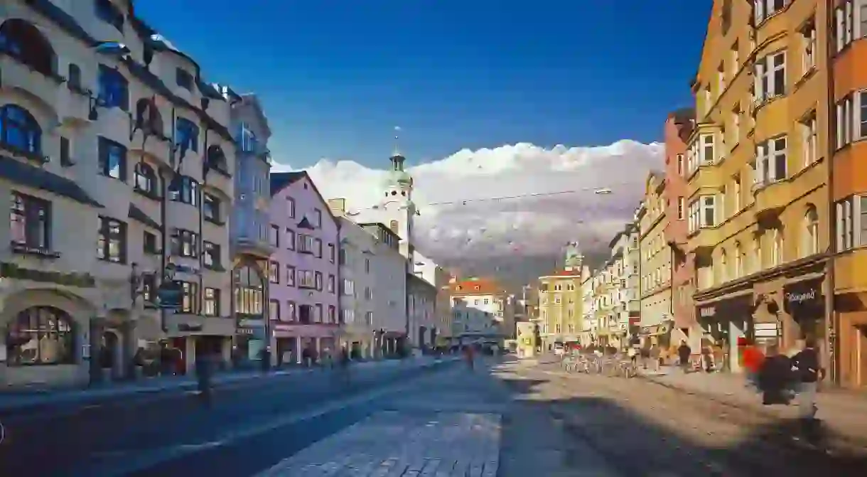 Marie-Theresia-Street in Innsbruck, Tyrol