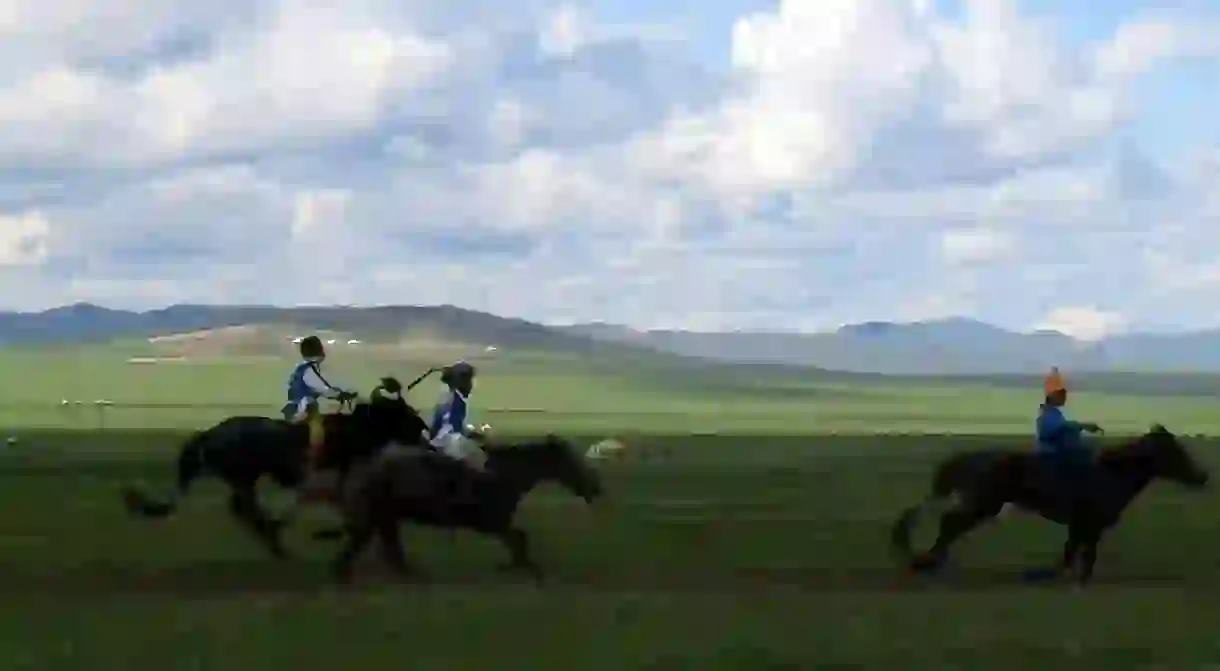 Three Naadam Riders