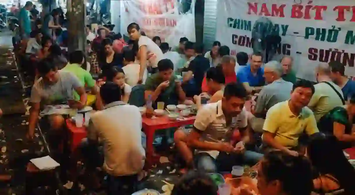 Vietnam street food scene