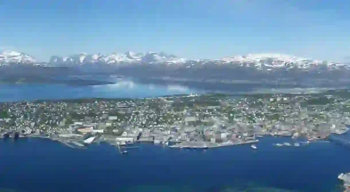 Panoramic view of Tromsø