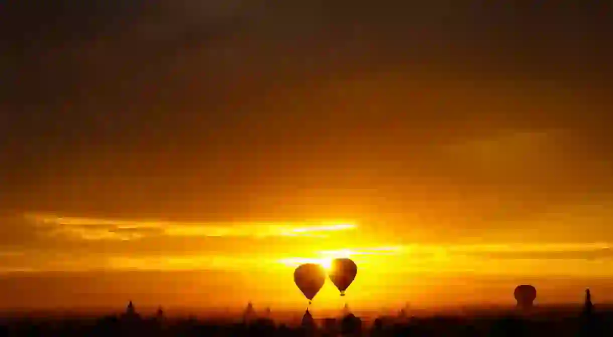 Sunrise in Bagan