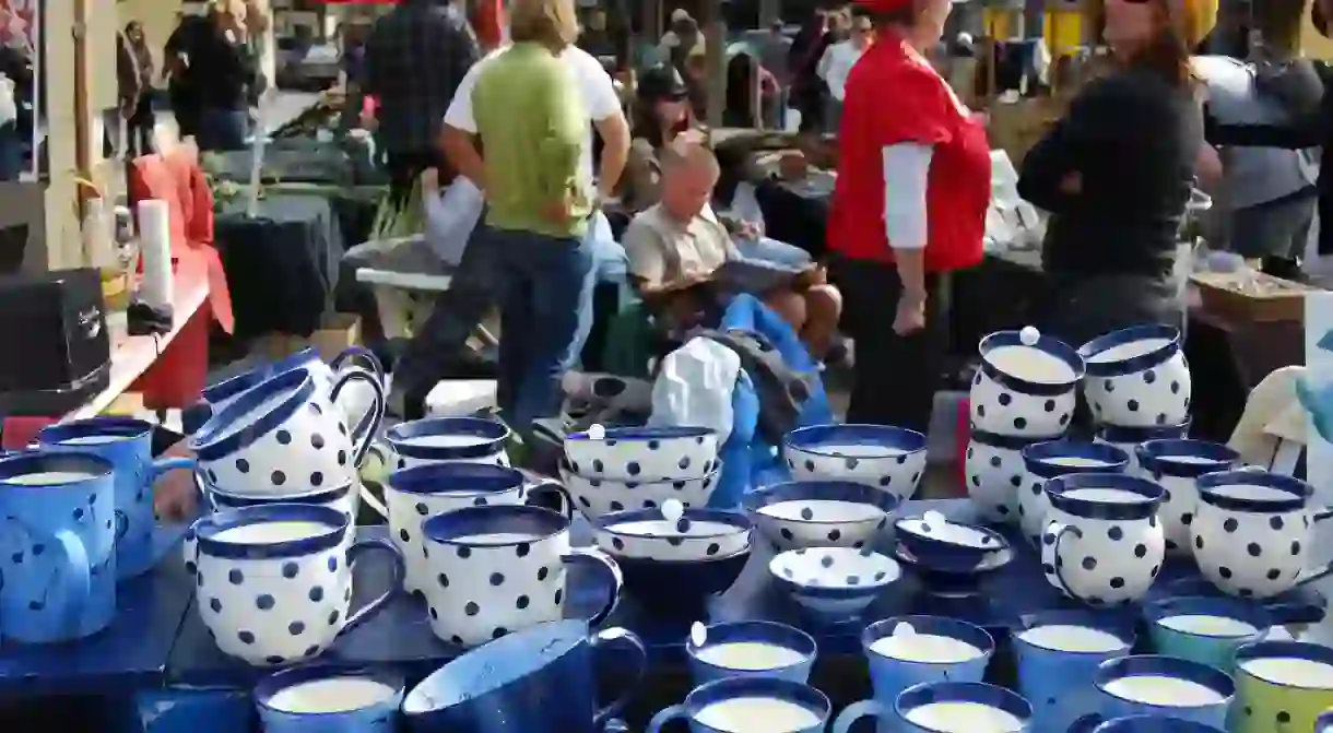 Pottery at the Queenstown Arts and Crafts Market