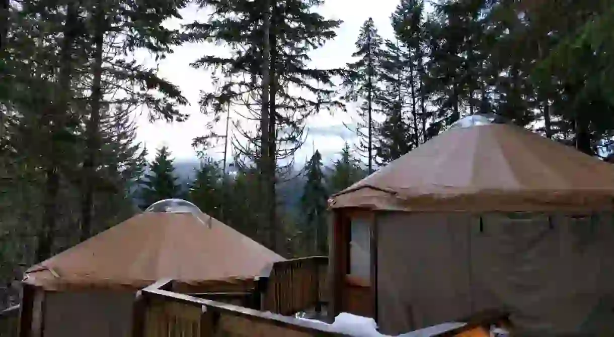 Glamping in Yurts in Canada