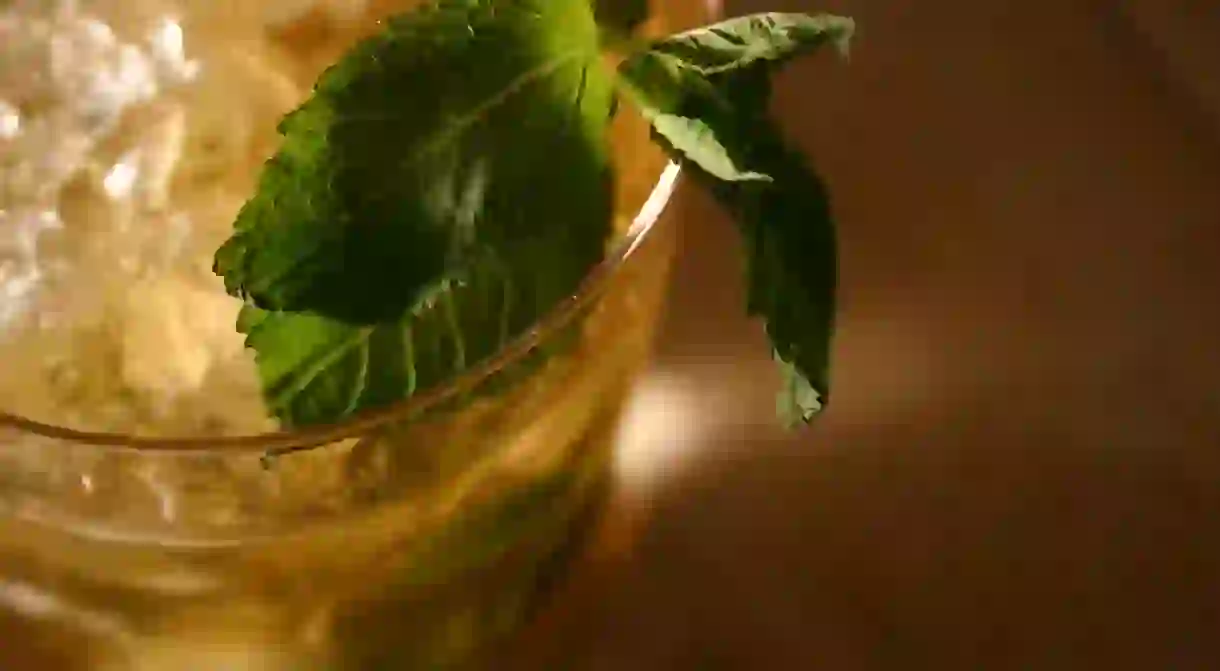 A mint julep