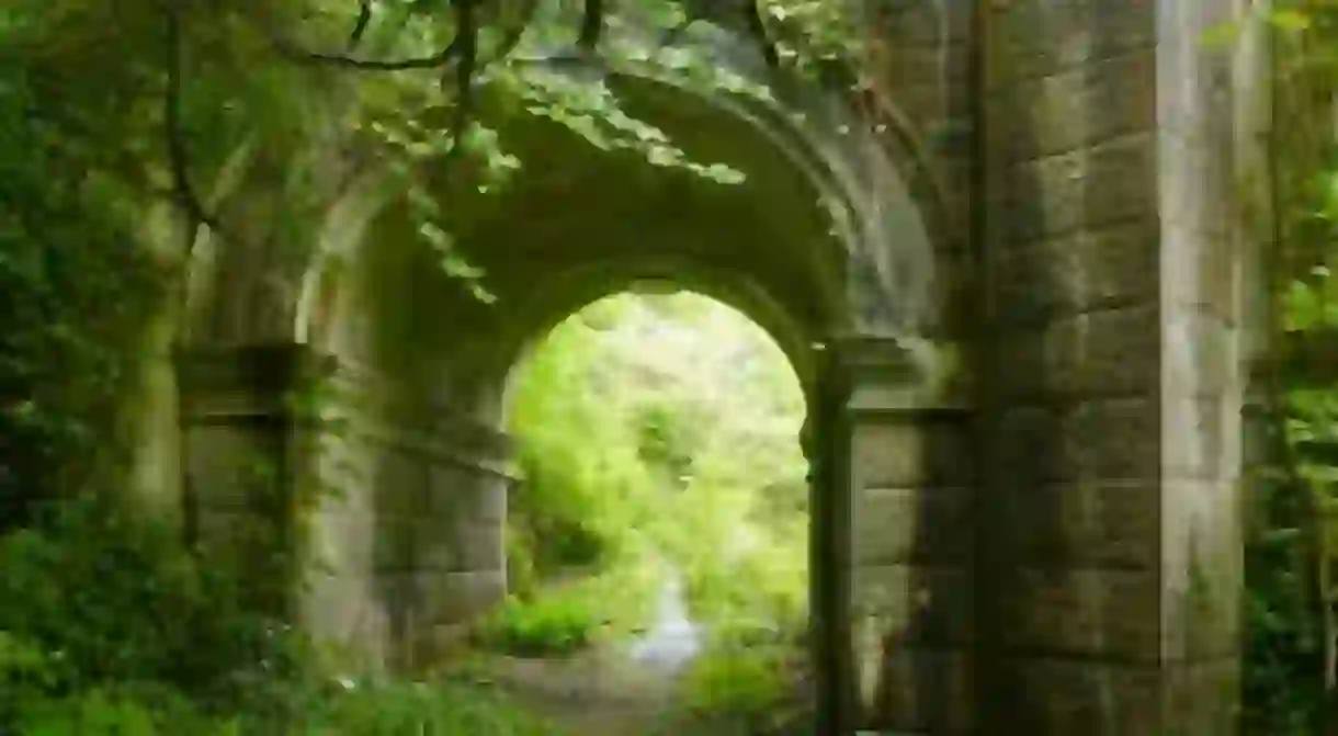 Path Beneath Overtoun Bridge