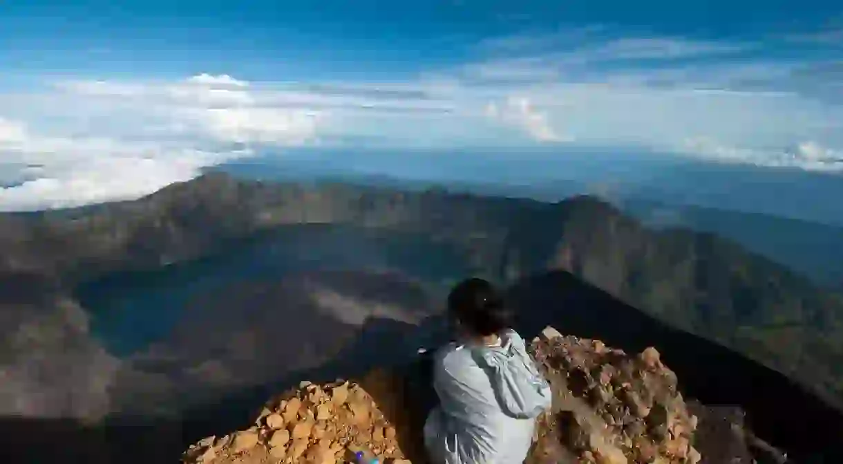 Climbing Mount Rinjani