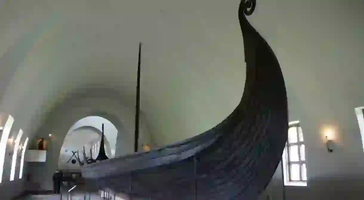 The Oseberg ship at the Viking Ship Museum