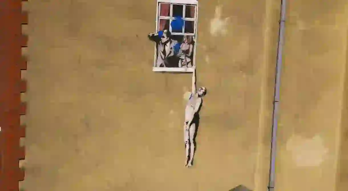 Well Hung Lover, Banksy in Bristol