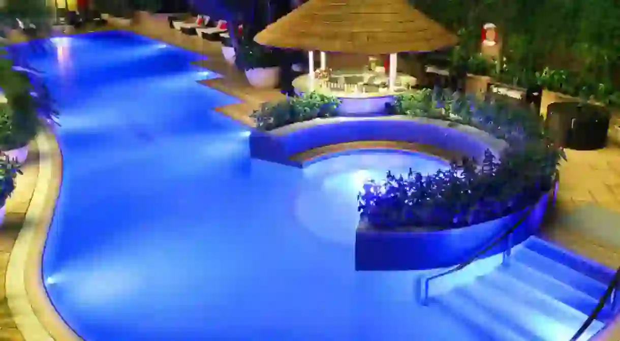 Swimming pool at Caravelle Saigon