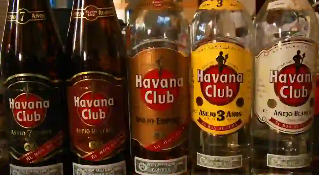 Cubas top brand of rum