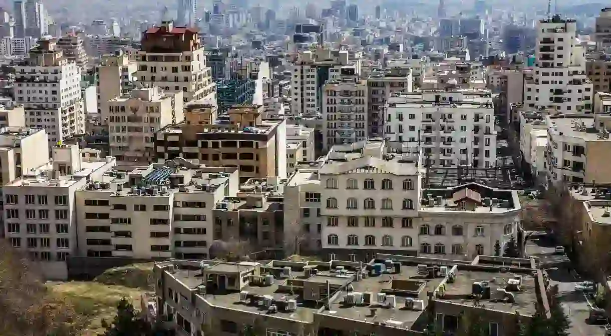 View of Tehran from Velenjak