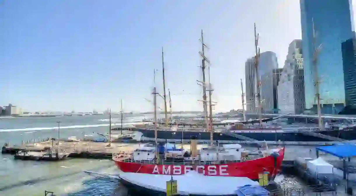 Ambrose ship at South Street Seaport