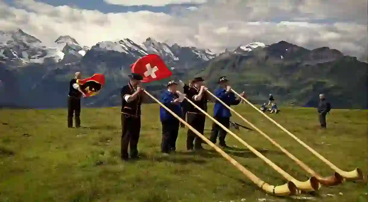 Switzerland is home to pretty unique customs