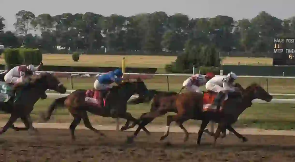 The Belmont Stakes is the third leg of the Triple Crown