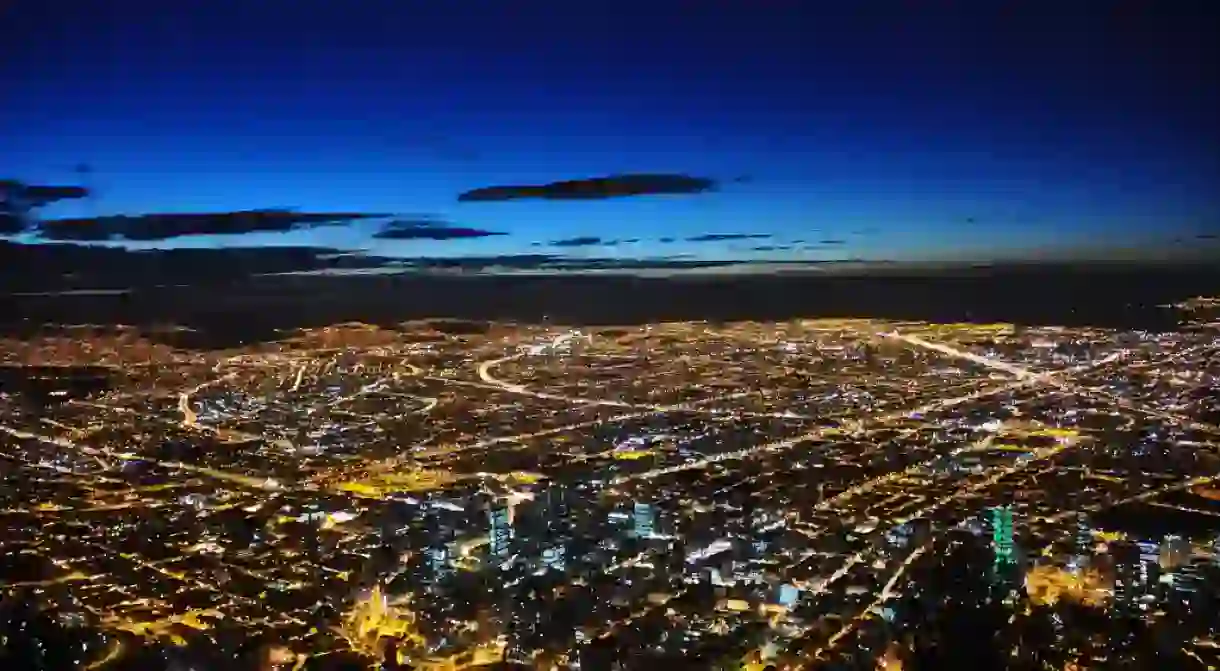 Bogota at night