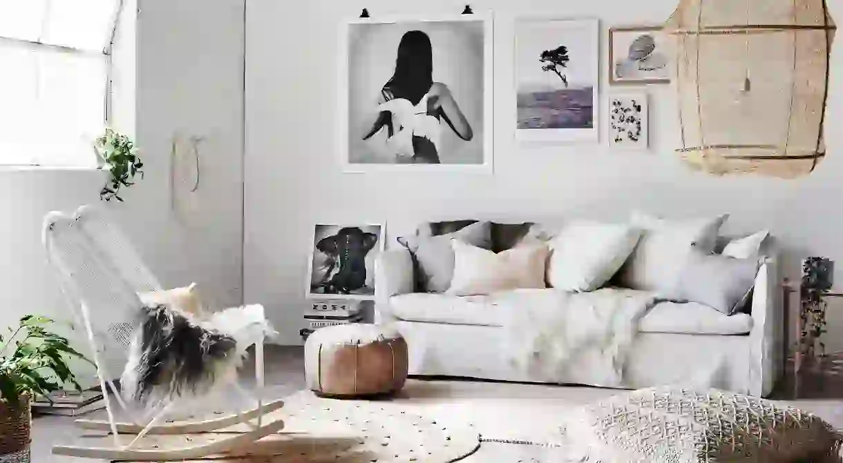 Boho Luxe Living Room