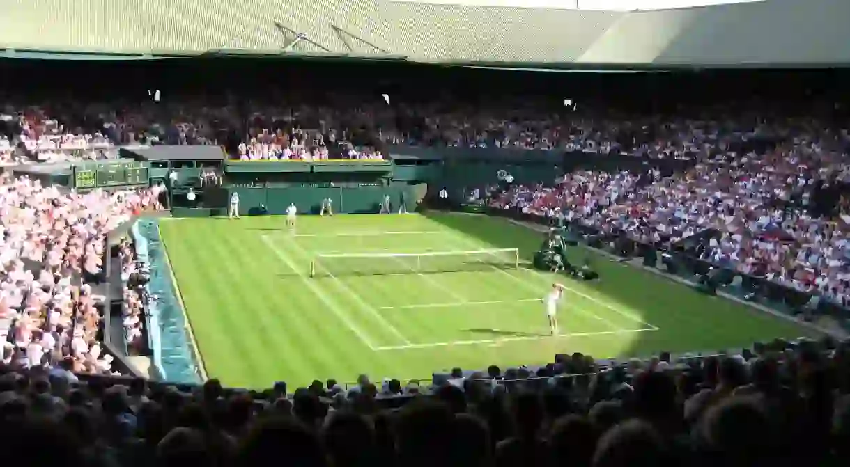 Centre Court at Wimbledon