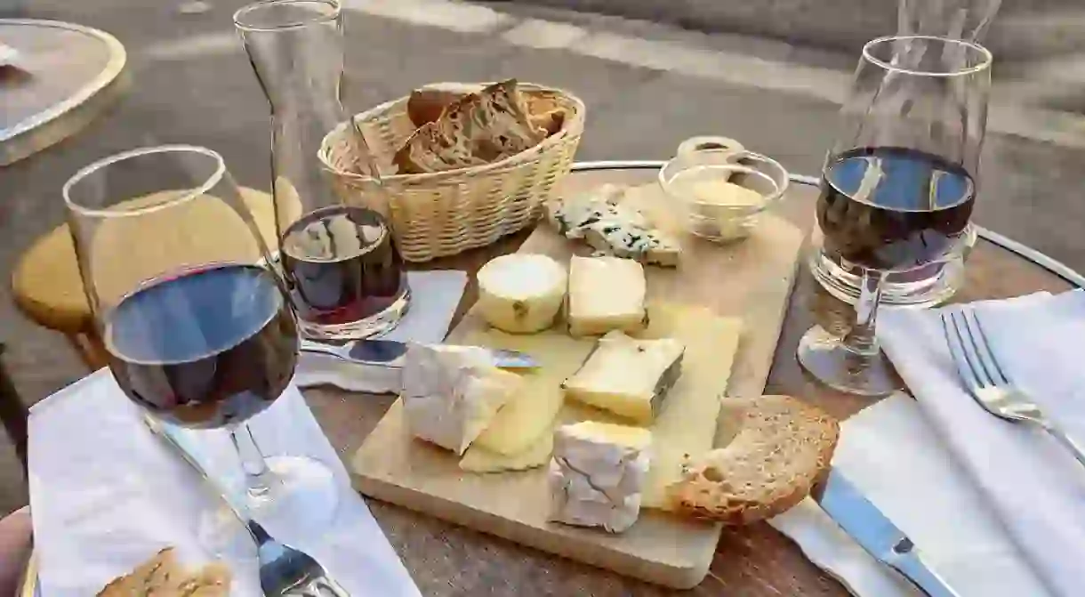 Cheese and wine in Paris │