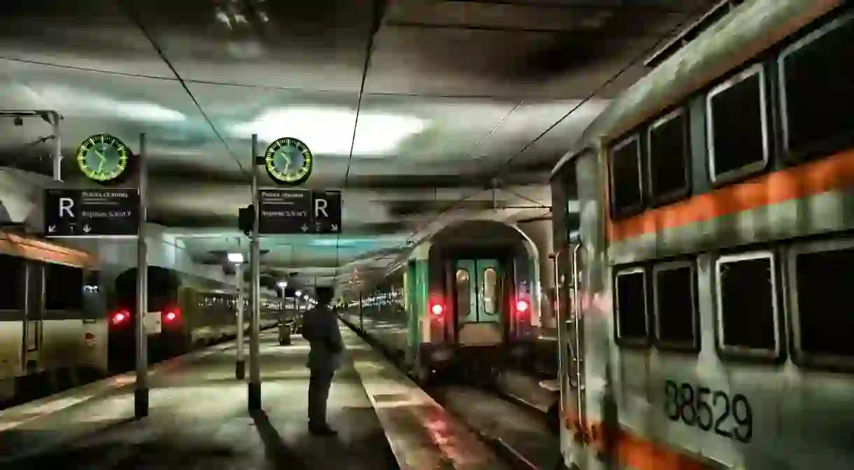 Creepy metro station │