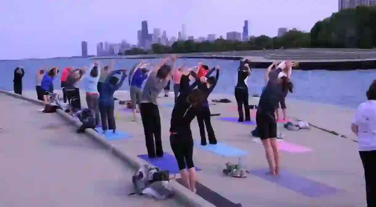 Yoga by the Lake