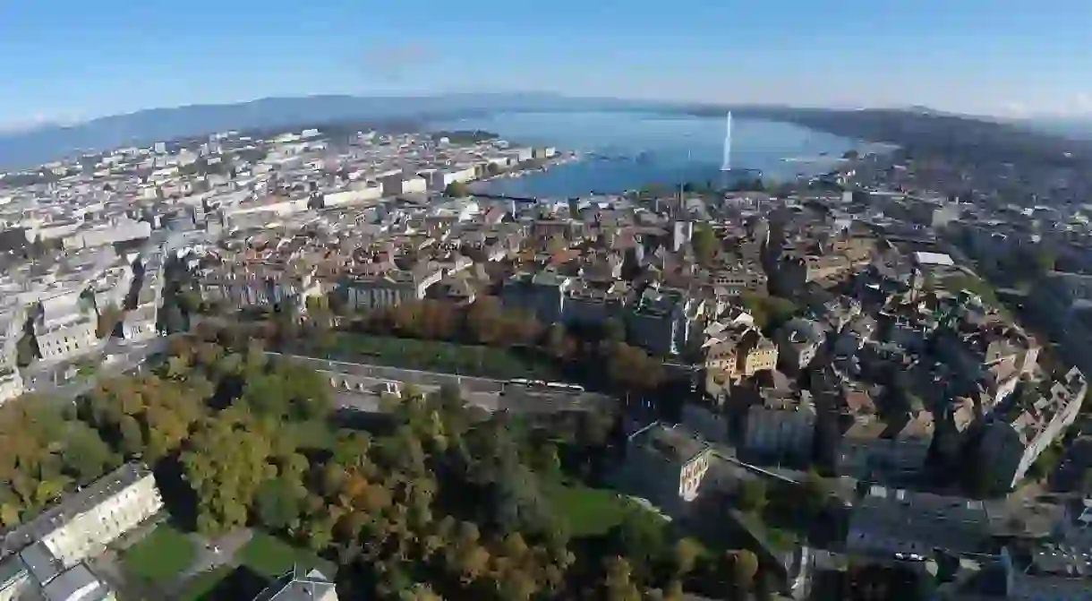 Geneva from the air