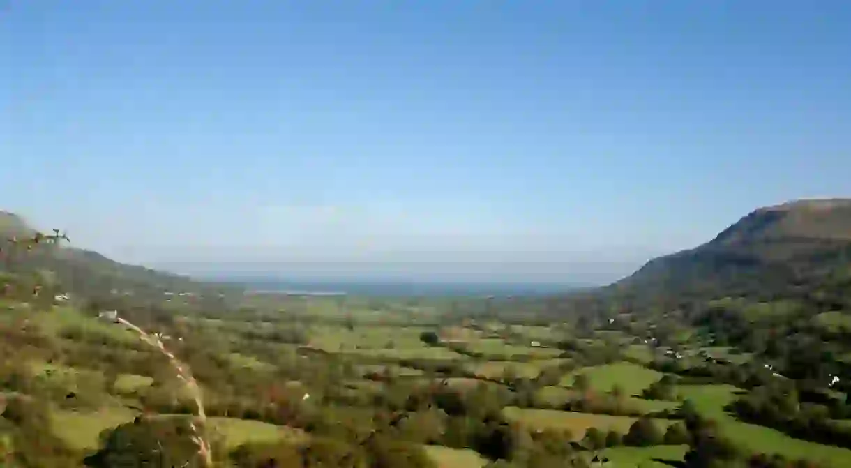 View of Red Bay, Northern Ireland