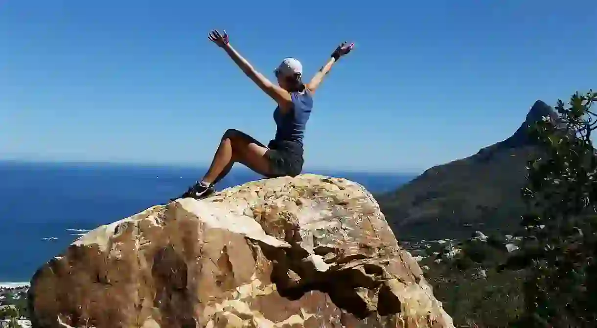 Hiking Table Mountain, Cape Town