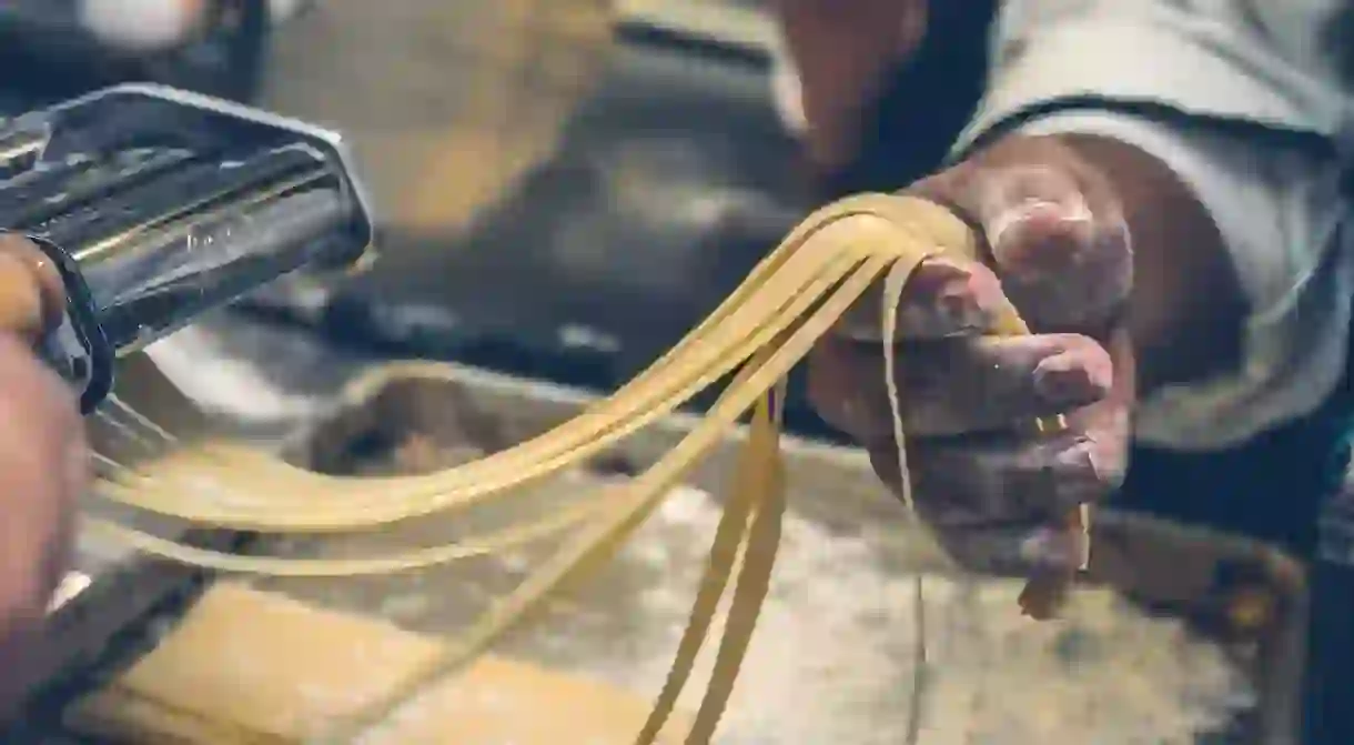 Pasta-making