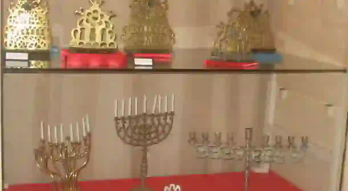 Display in the Museum of Moroccan Judaism in Casablanca