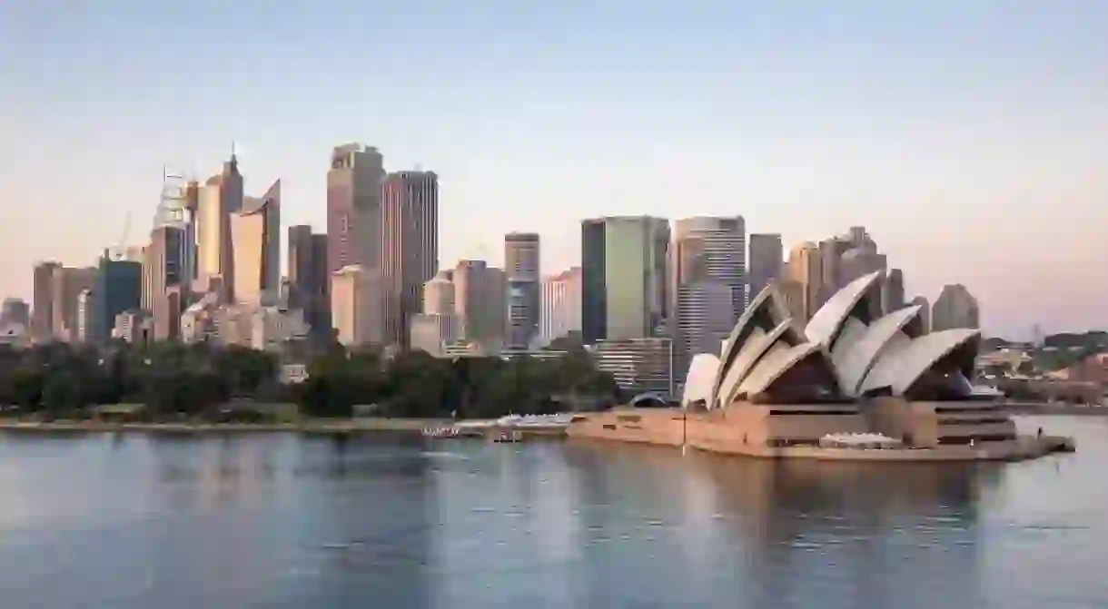 Sydney Opera House and harbour