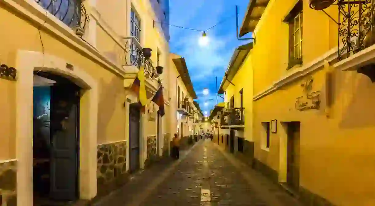 Calle de la Ronda, Quito, Ecuador