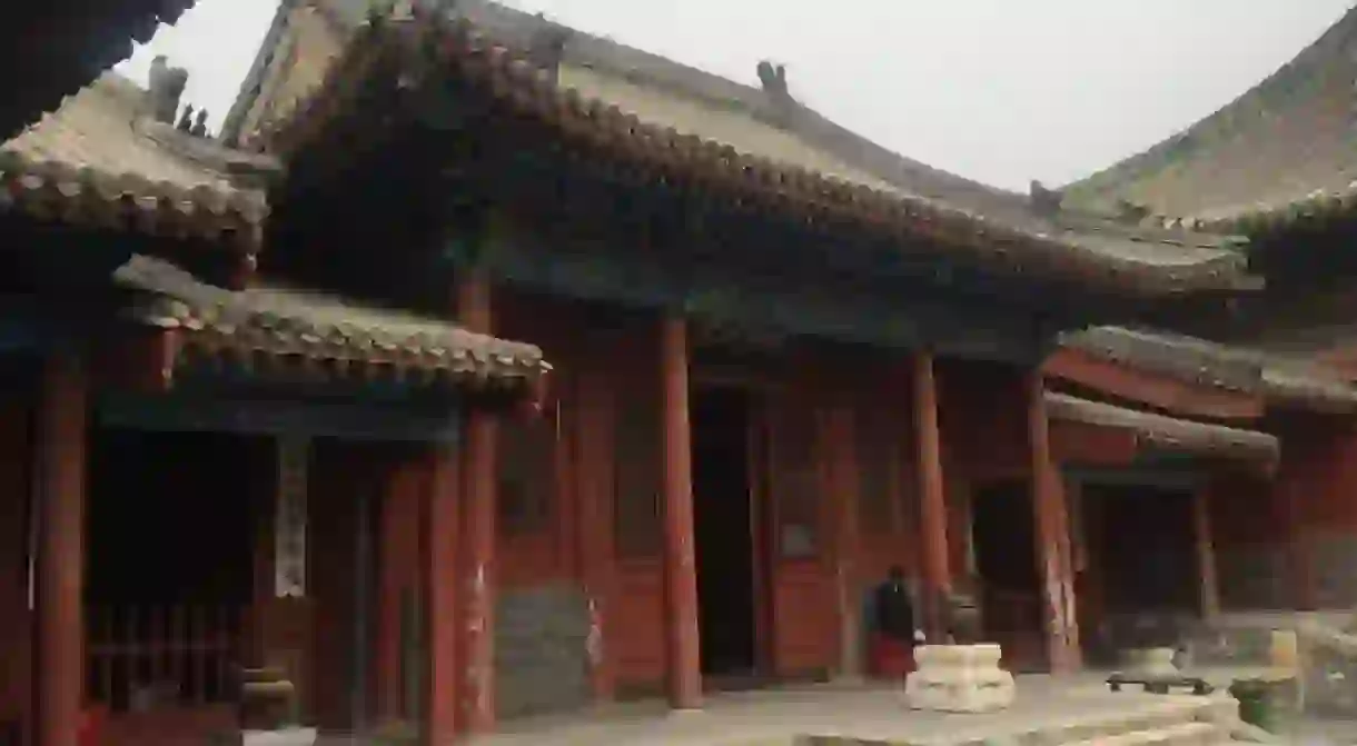 Interior of the Dongyue Temple