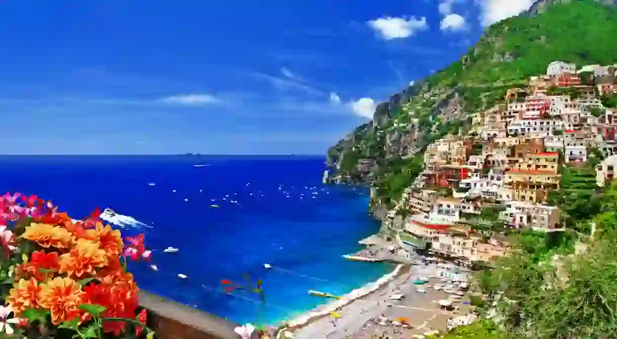 beautiful Positano. Coast of Amalfi, Italy