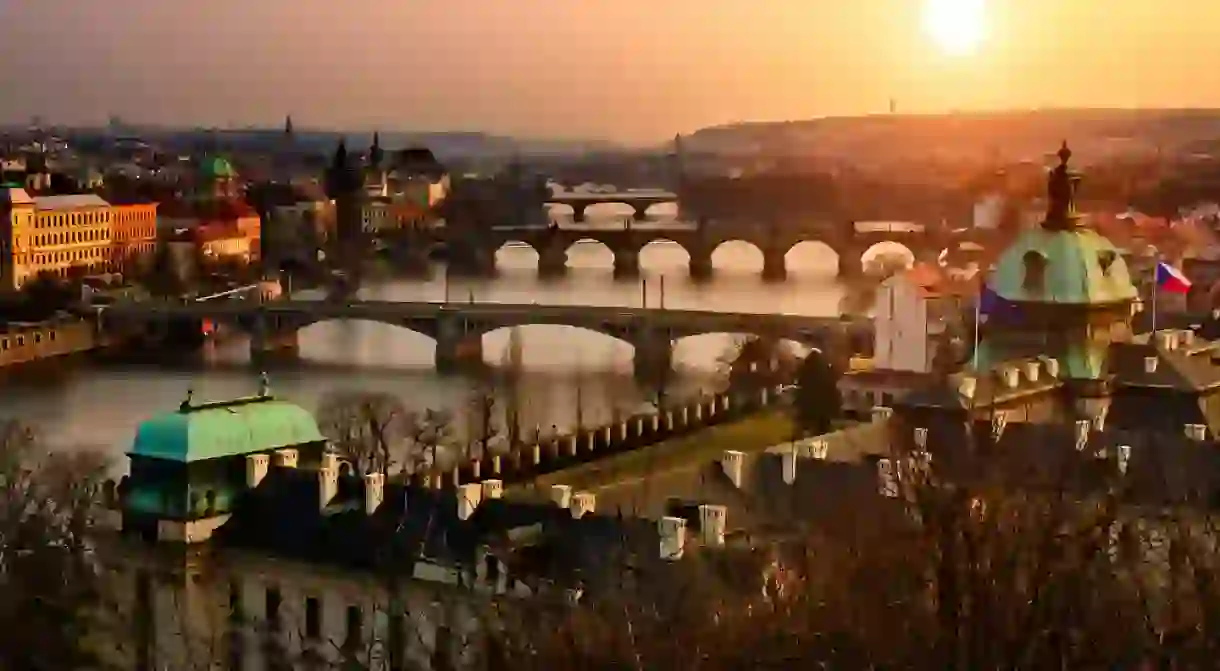 Sunrise in Prague