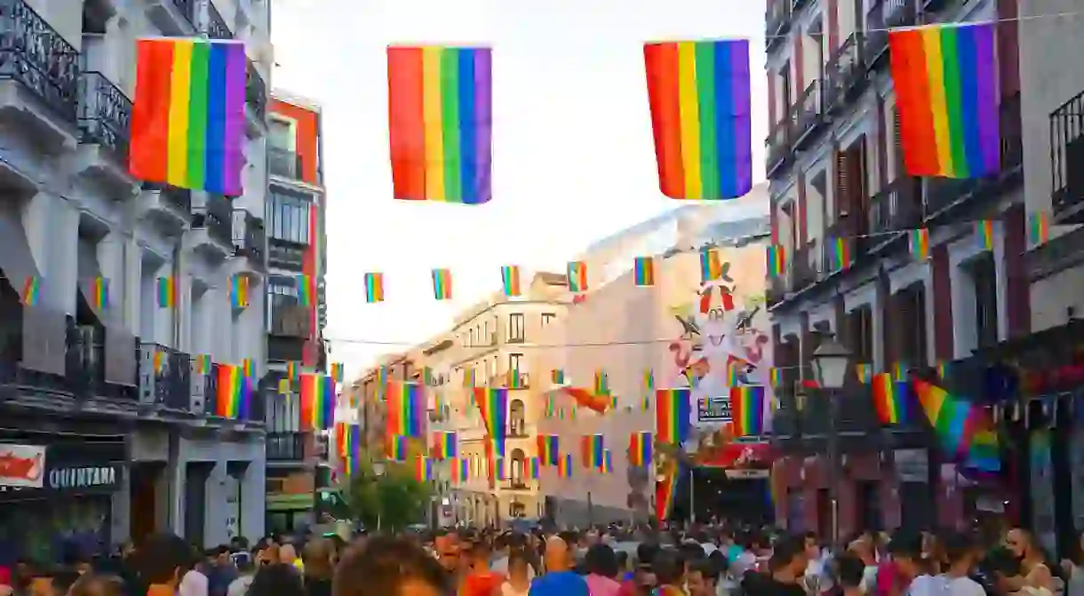 Madrid celebrating World Pride