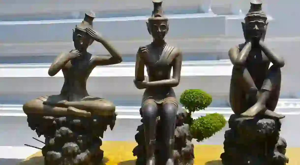 Thai Yoga Statues