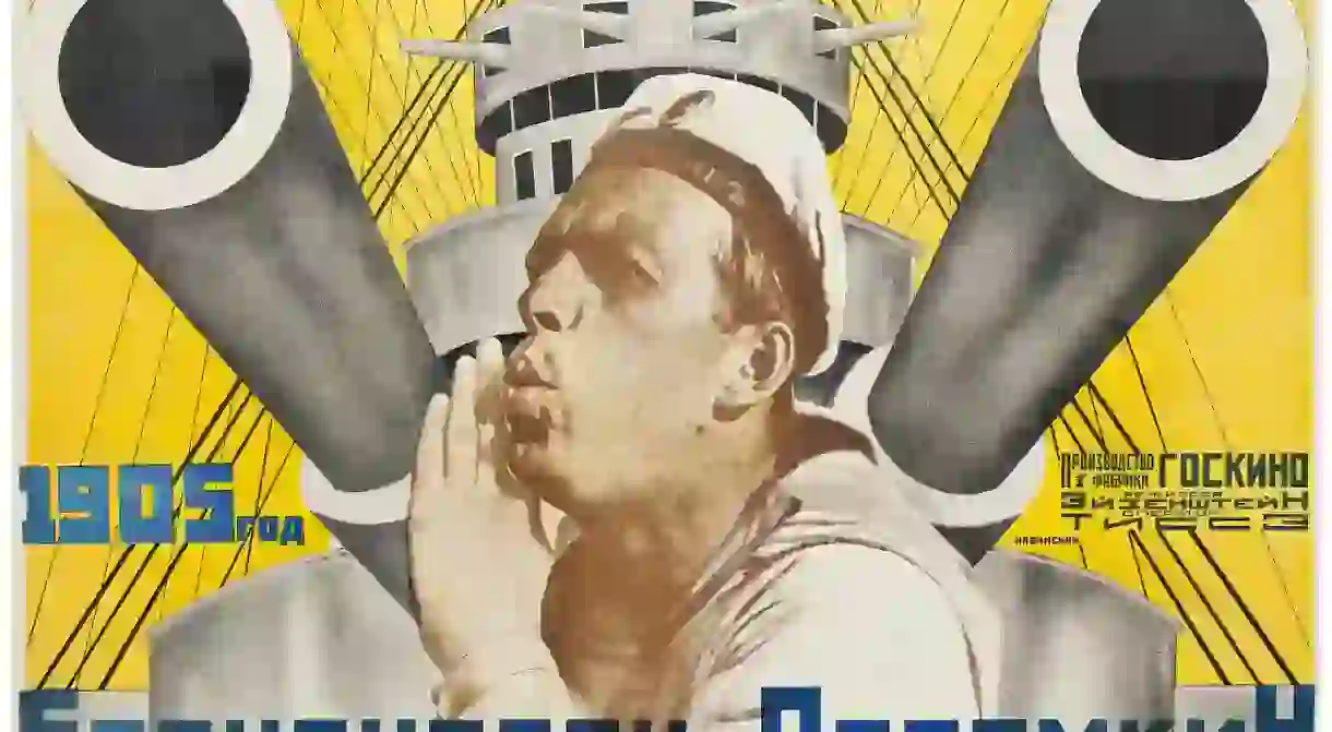 Poster for Battleship Potemkin, directed by Sergei Eisenstein, 1925