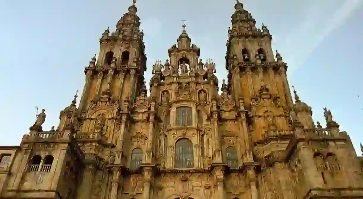 The Santiago de Compostela Cathedral, Galicia