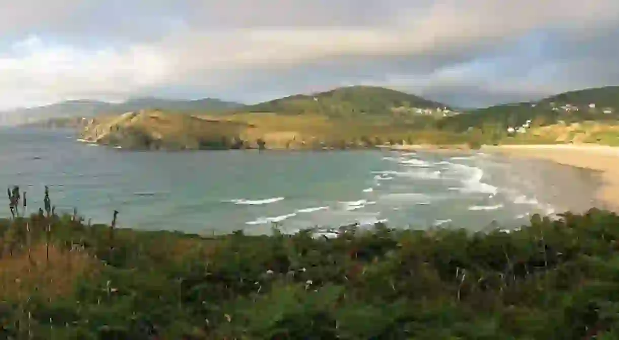 Praia de Pantín, Galicia