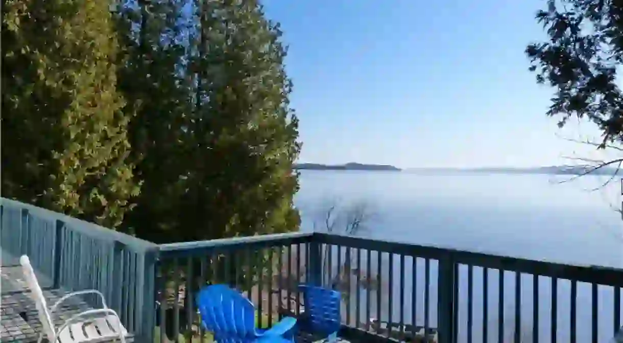 Waterfront cabin in Grand Bay