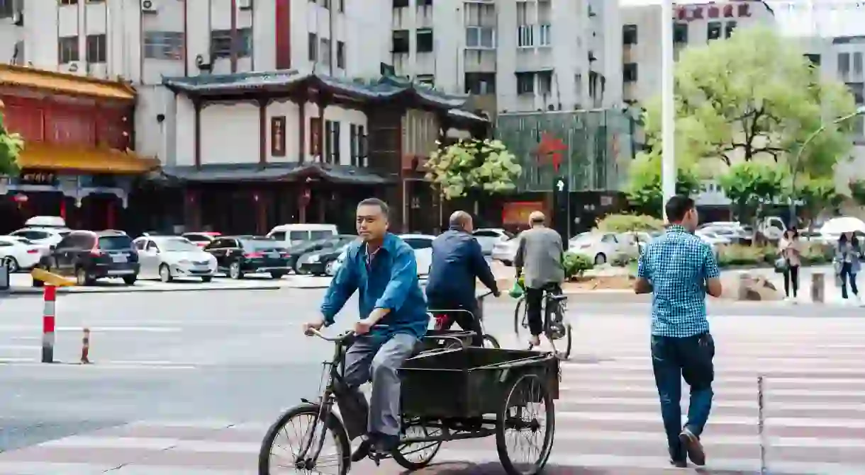 A street in Yiwu, China