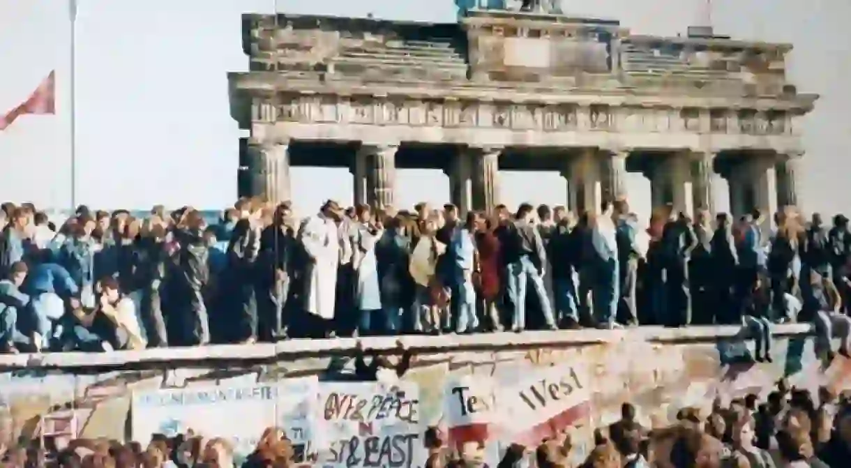 The fall of the Berlin Wall