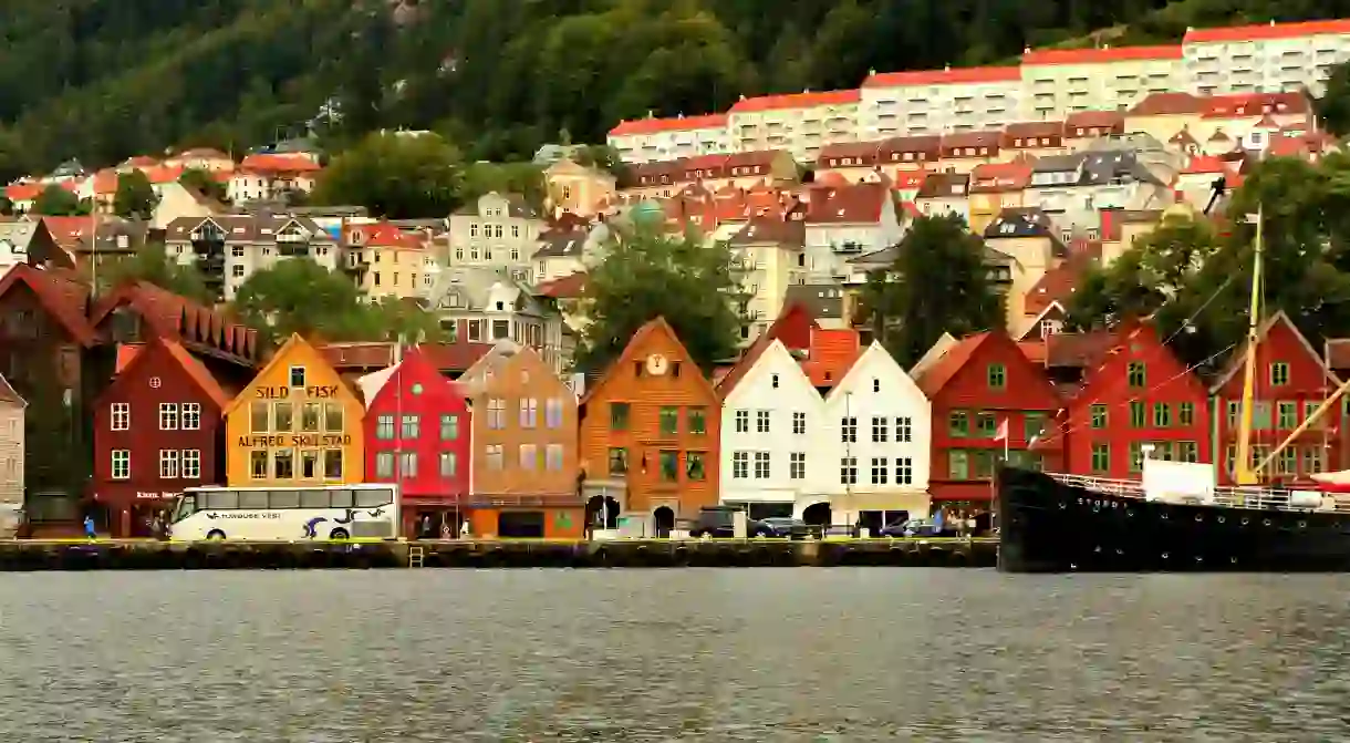 Bryggen and Bergen elevations