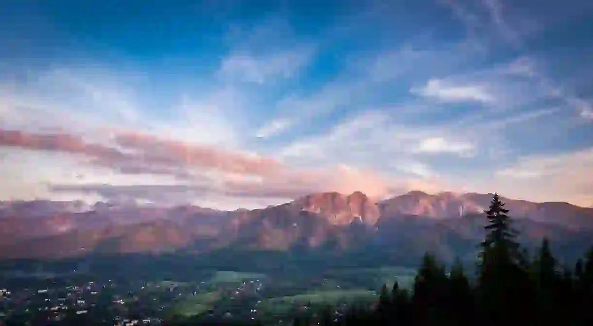 The beautiful High Tatras during summer