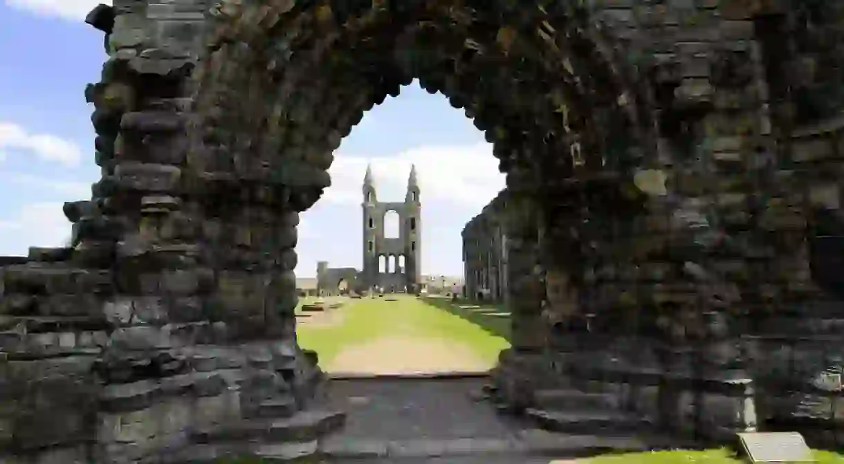 Along The Nave, St Andrews Cathedral