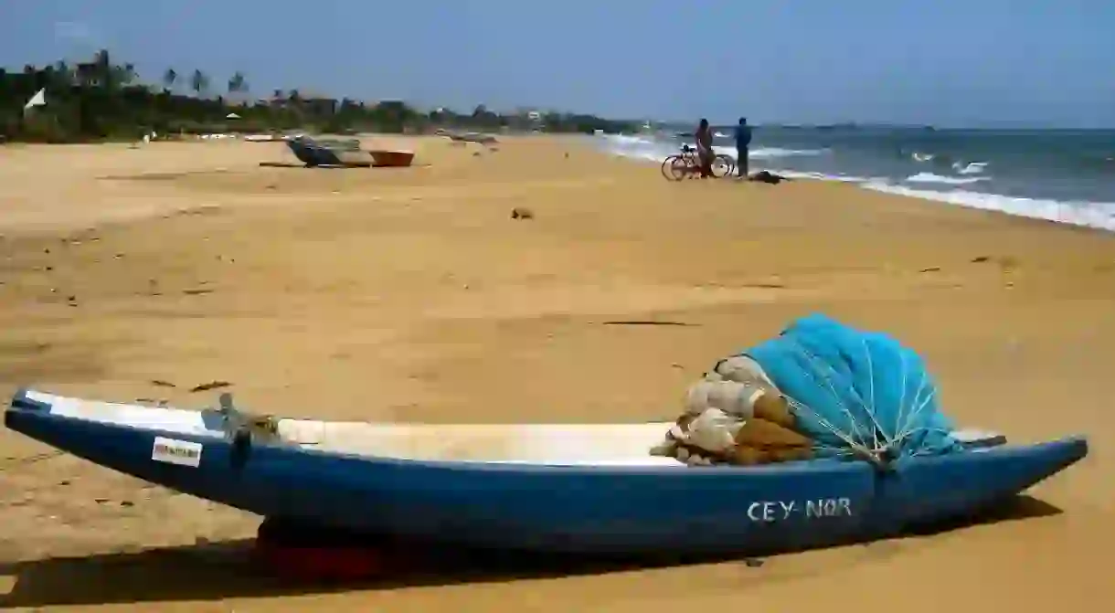 Beautiful beaches of Negombo