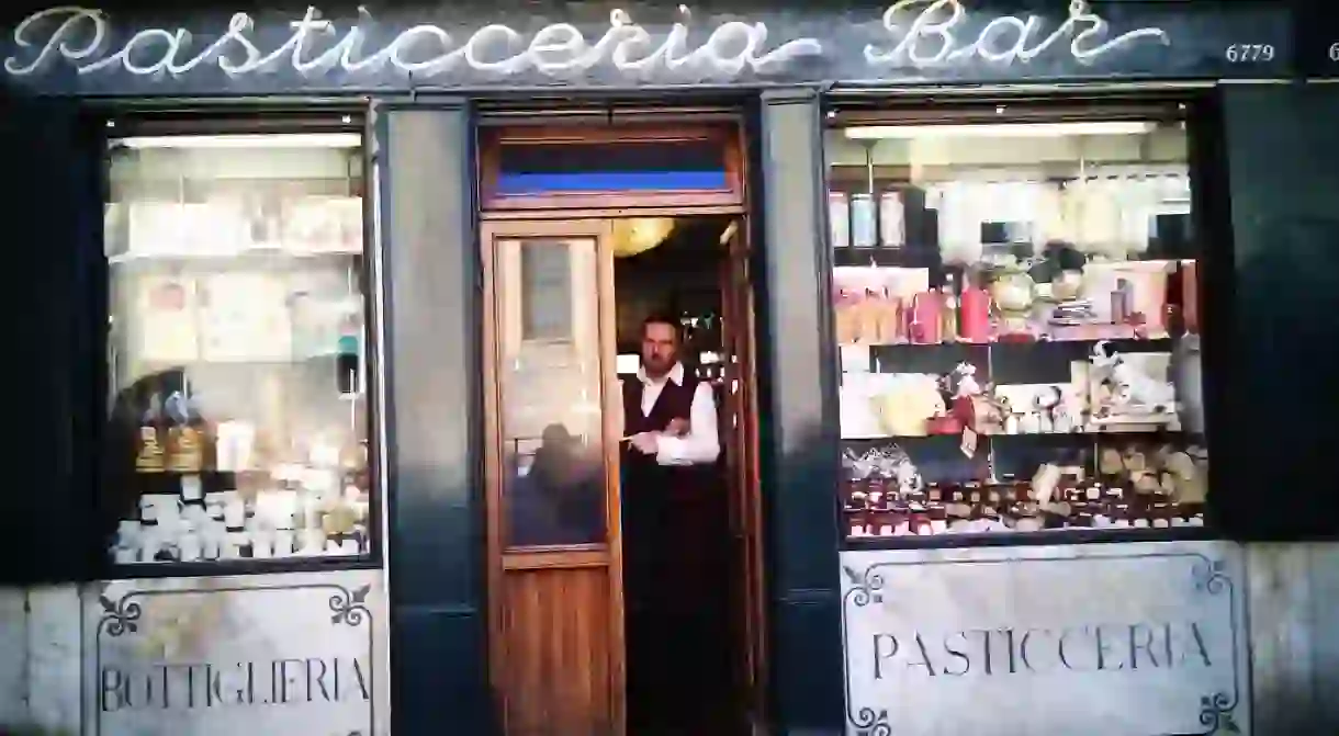 The Italian pastry shop