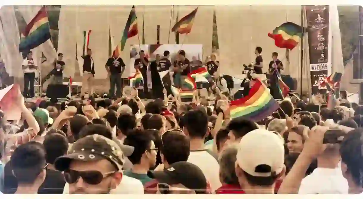 LGBT parade in Guadalajara