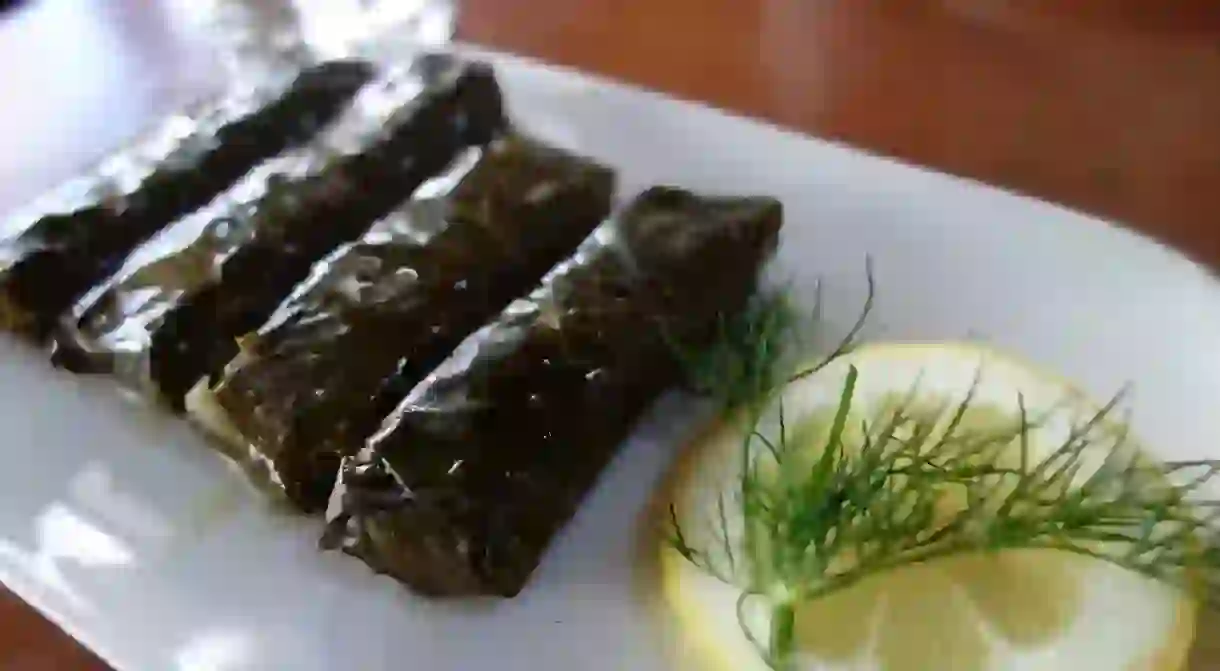 Stuffed Grape Leaves